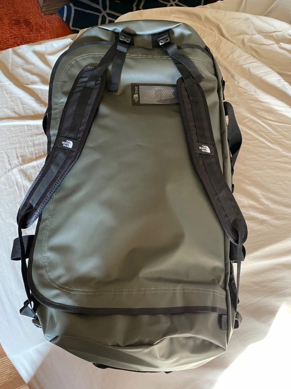 The North Face Base Camp Duffel Bag TNF Green Black - XXL 150L New With Tag NWT